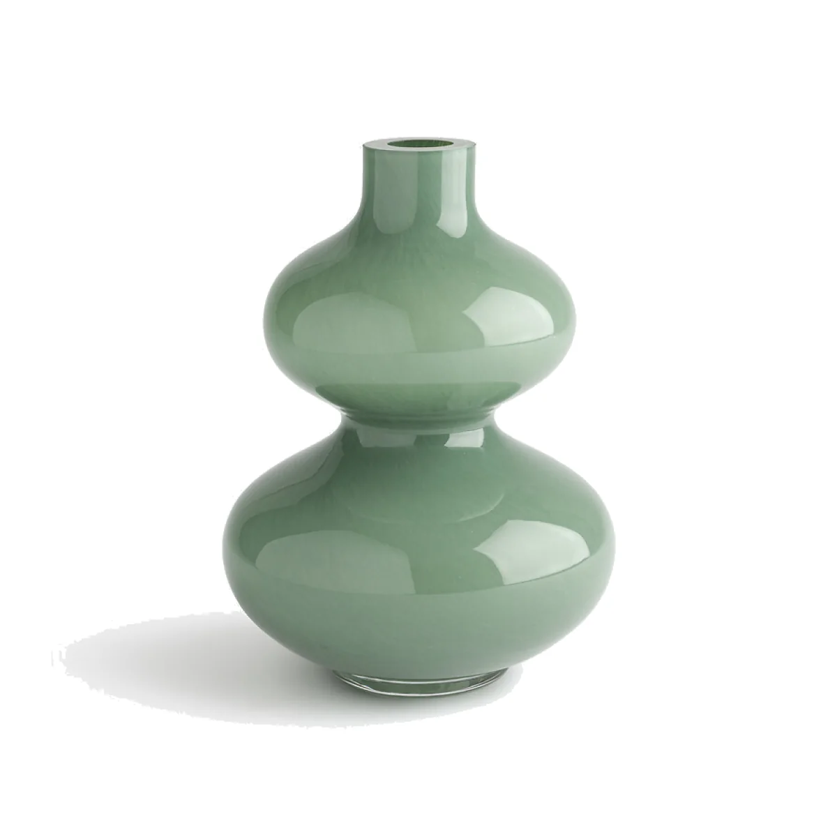 Olia Glass Vase H18cm – image 1
