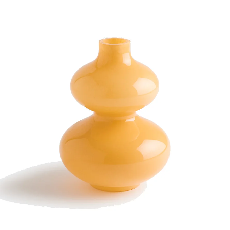 Olia Glass Vase, Height 18cm