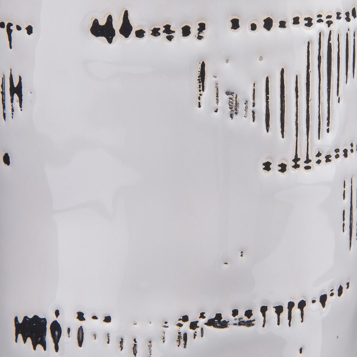 Raw Glazed Ceramic Vase, H22.5cm – image 5