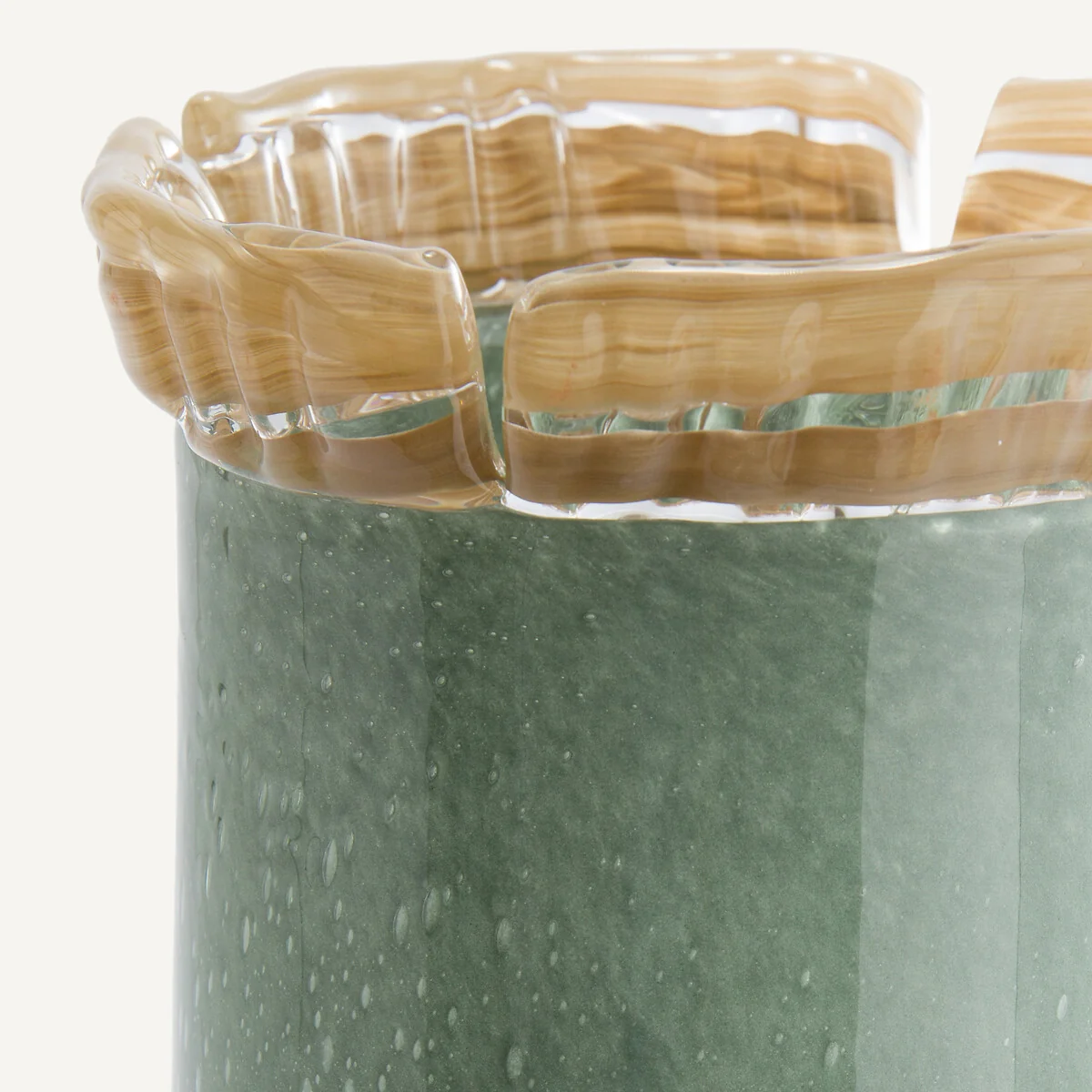 Eloria Chiselled Glass Vase H33cm – image 3