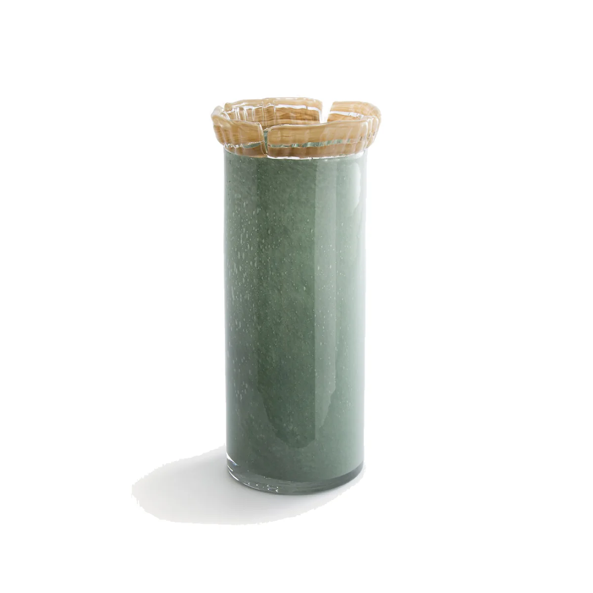Eloria Chiselled Glass Vase H33cm – image 1