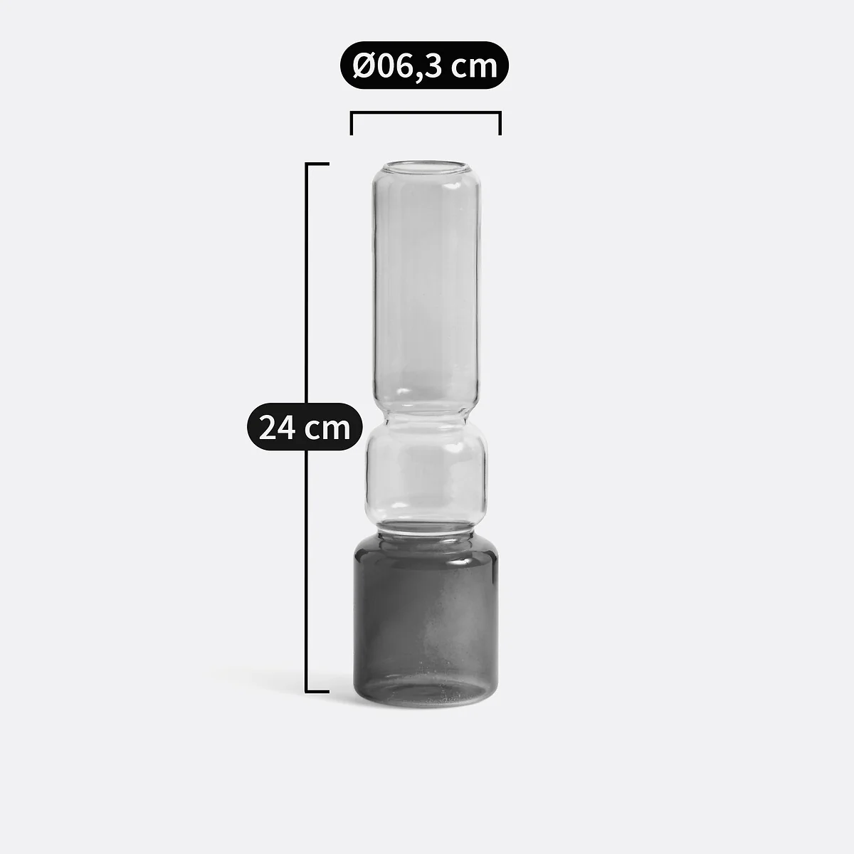 Oryo 24cm High Glass Vase – image 3