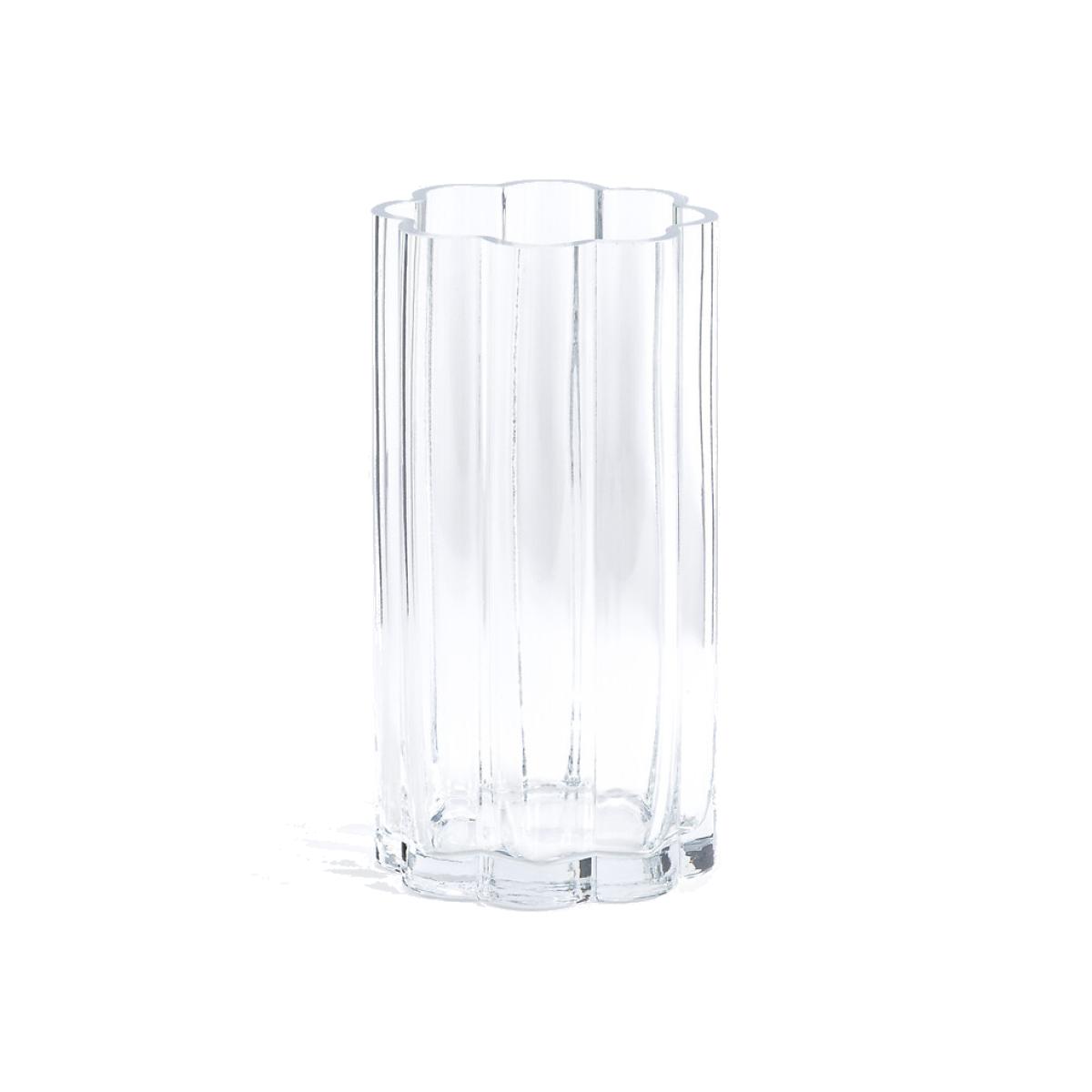 Helia Clear Glass Vase, H25cm – image 1