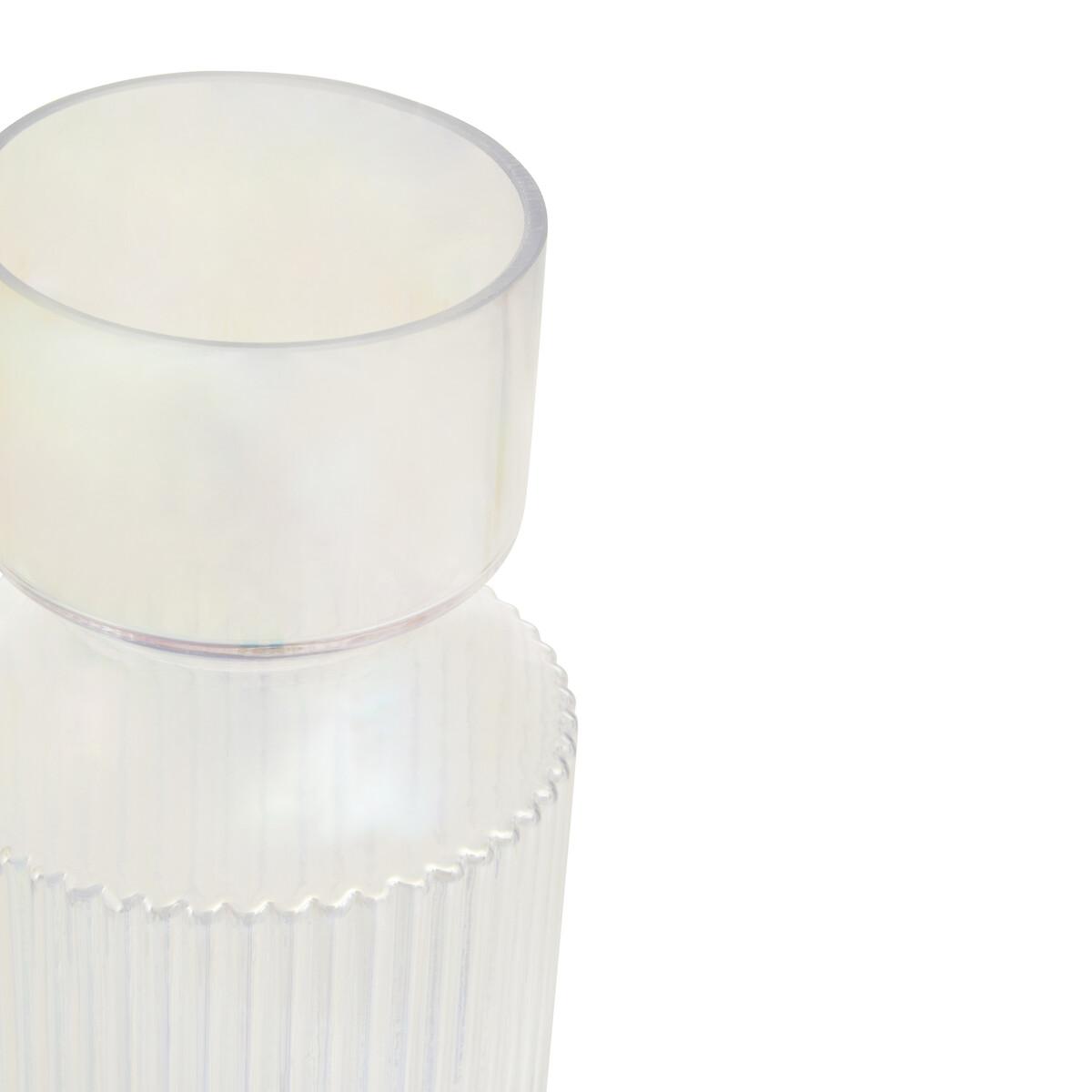 30cm Irridescent Glass Vase – image 2