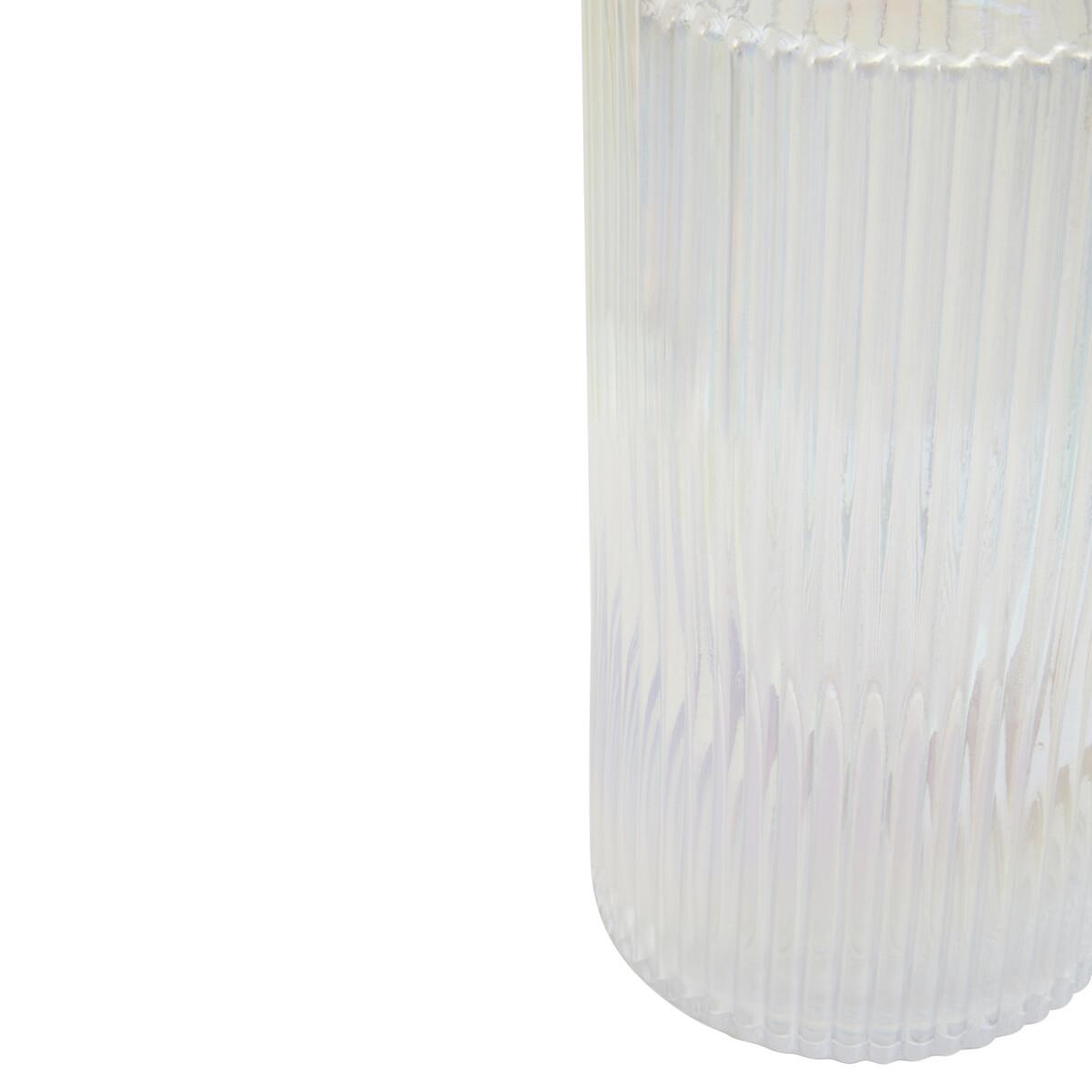 30cm Irridescent Glass Vase – image 3