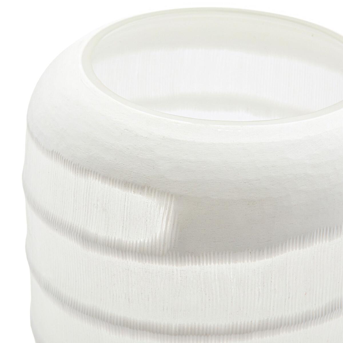 Topina Opaque Frosted Glass Vase – image 2