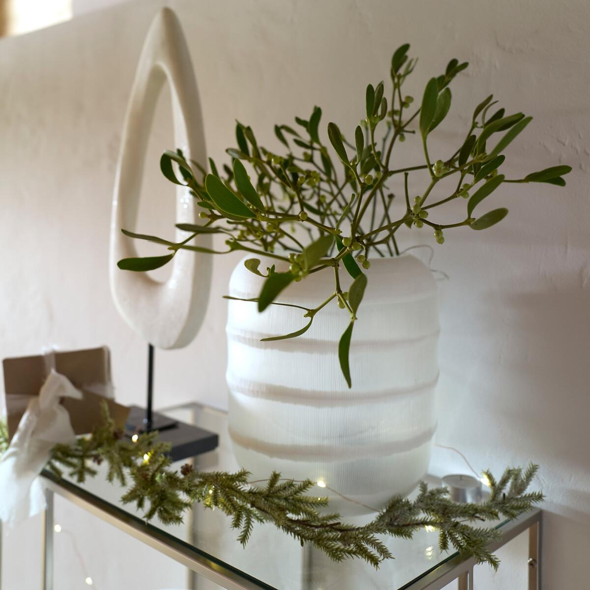 Topina Opaque Frosted Glass Vase – image 9