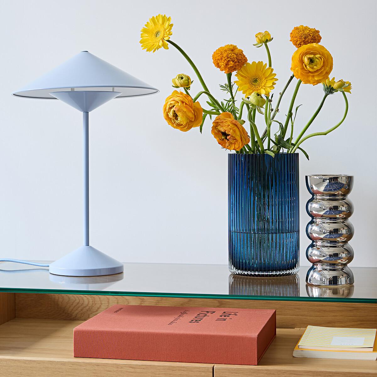 Marevia Glass Vase with Striped Effect – image 2