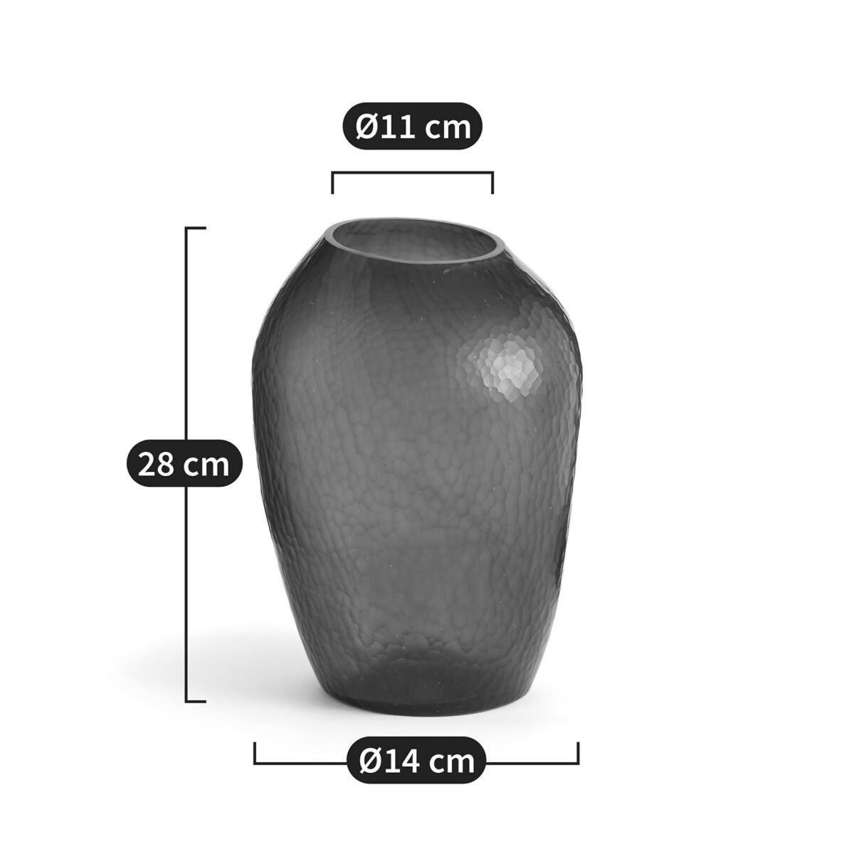 Ambrine 28cm High Stained Glass Vase – image 9