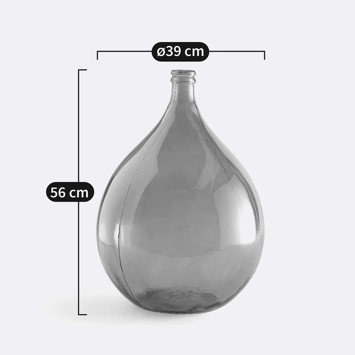 Izolia 56cm Glass Demi-John Vase – image 5