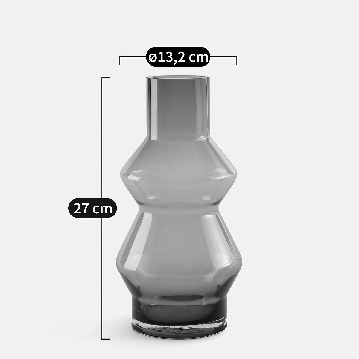 Chably 27cm High Glass Vase – image 6
