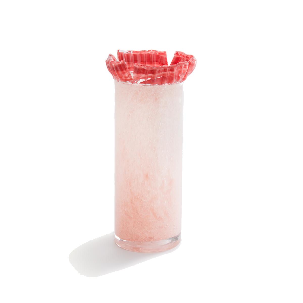 Eloria Chiselled Glass Vase H26.5cm – image 1