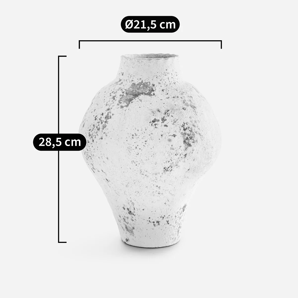 Sylor Vase in Aged Look Ceramic – image 6