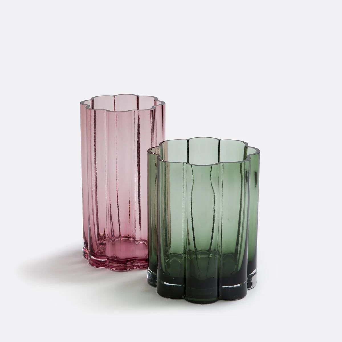 Helia Amber Glass Vase, H20cm – image 5