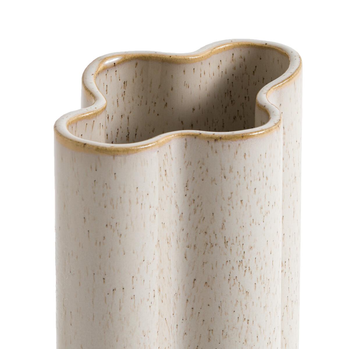 Diaki 19.5cm High Ceramic Clover Vase – image 3
