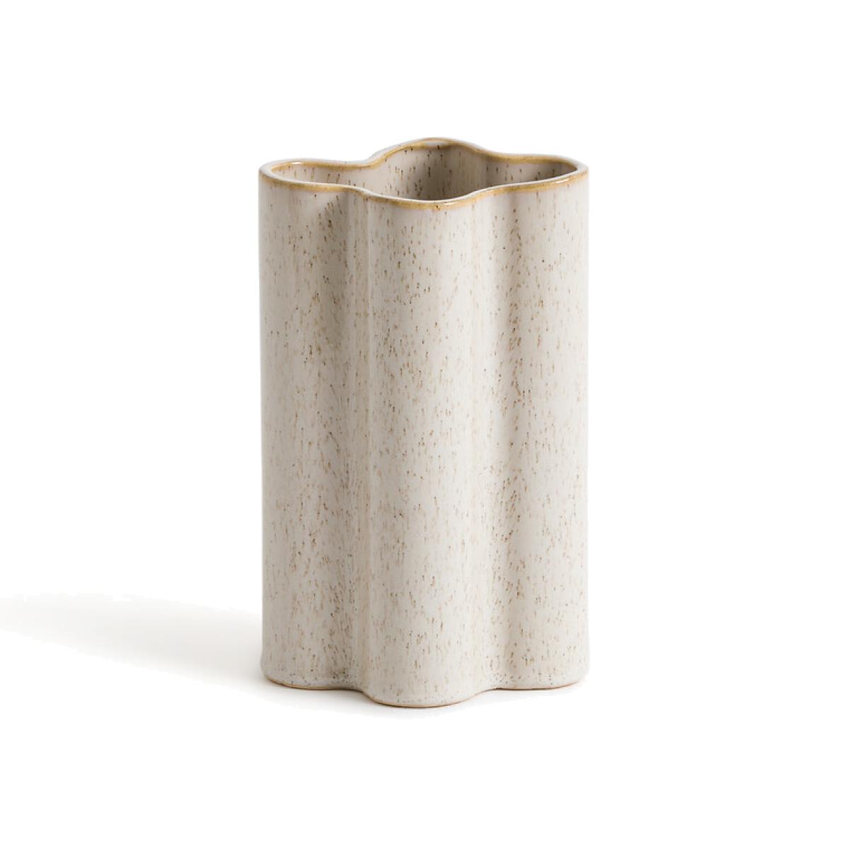Diaki 19.5cm High Ceramic Clover Vase – image 1