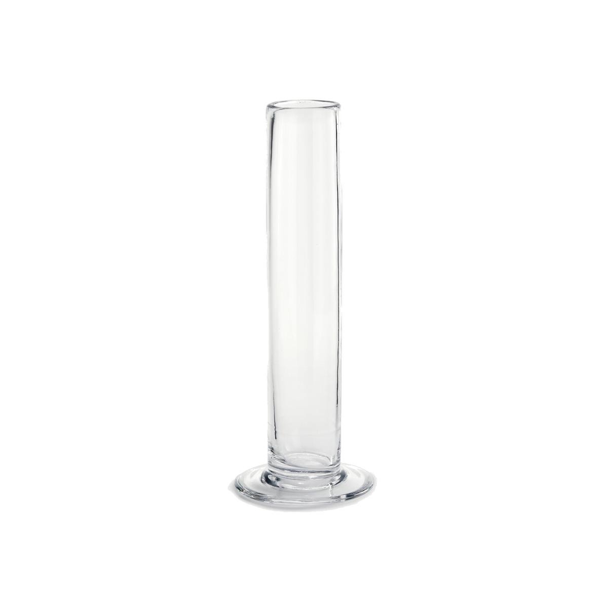 Stille Straight Cylindrical Vase in Glass H31cm – image 1