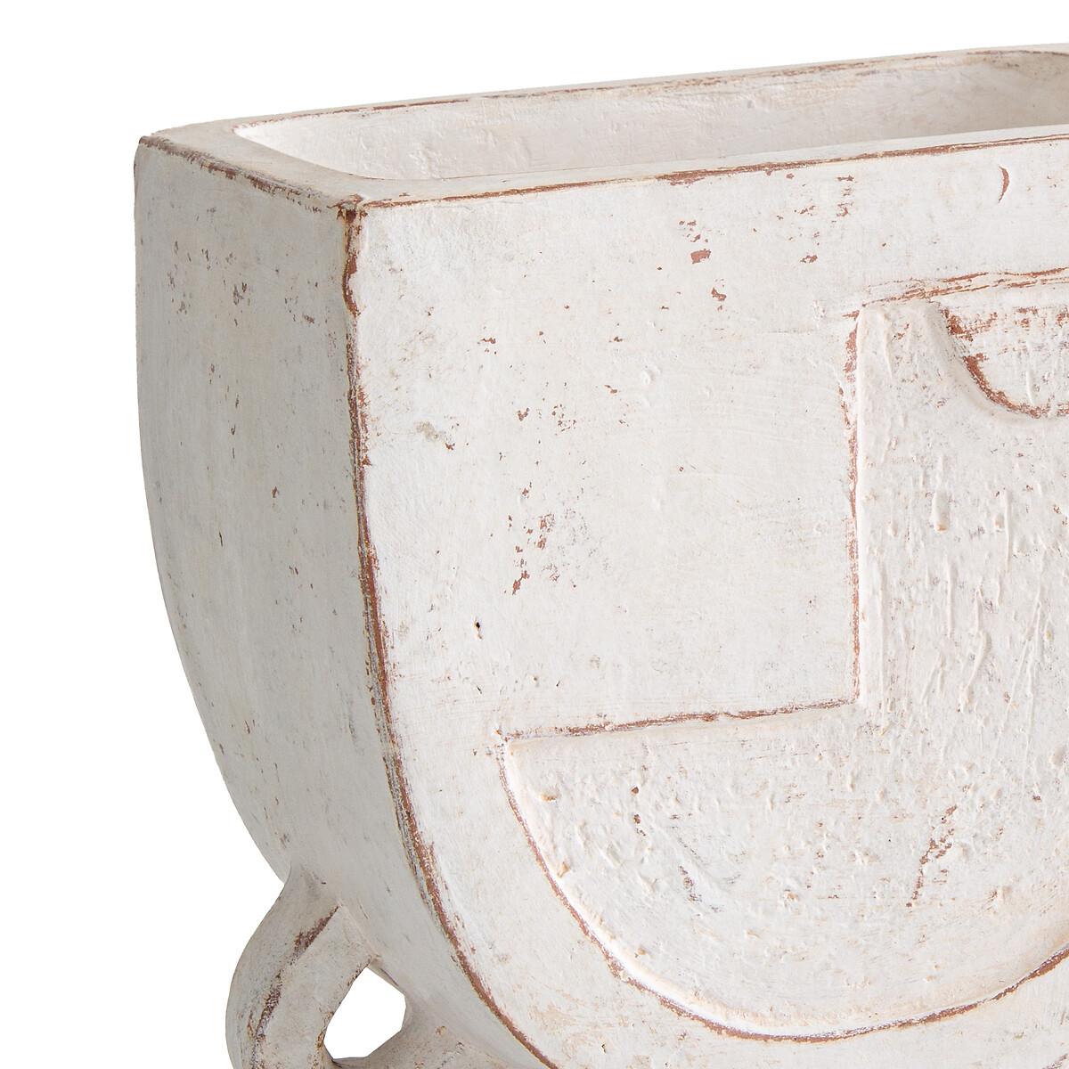 Atali Large Face Terracotta Vase – image 2