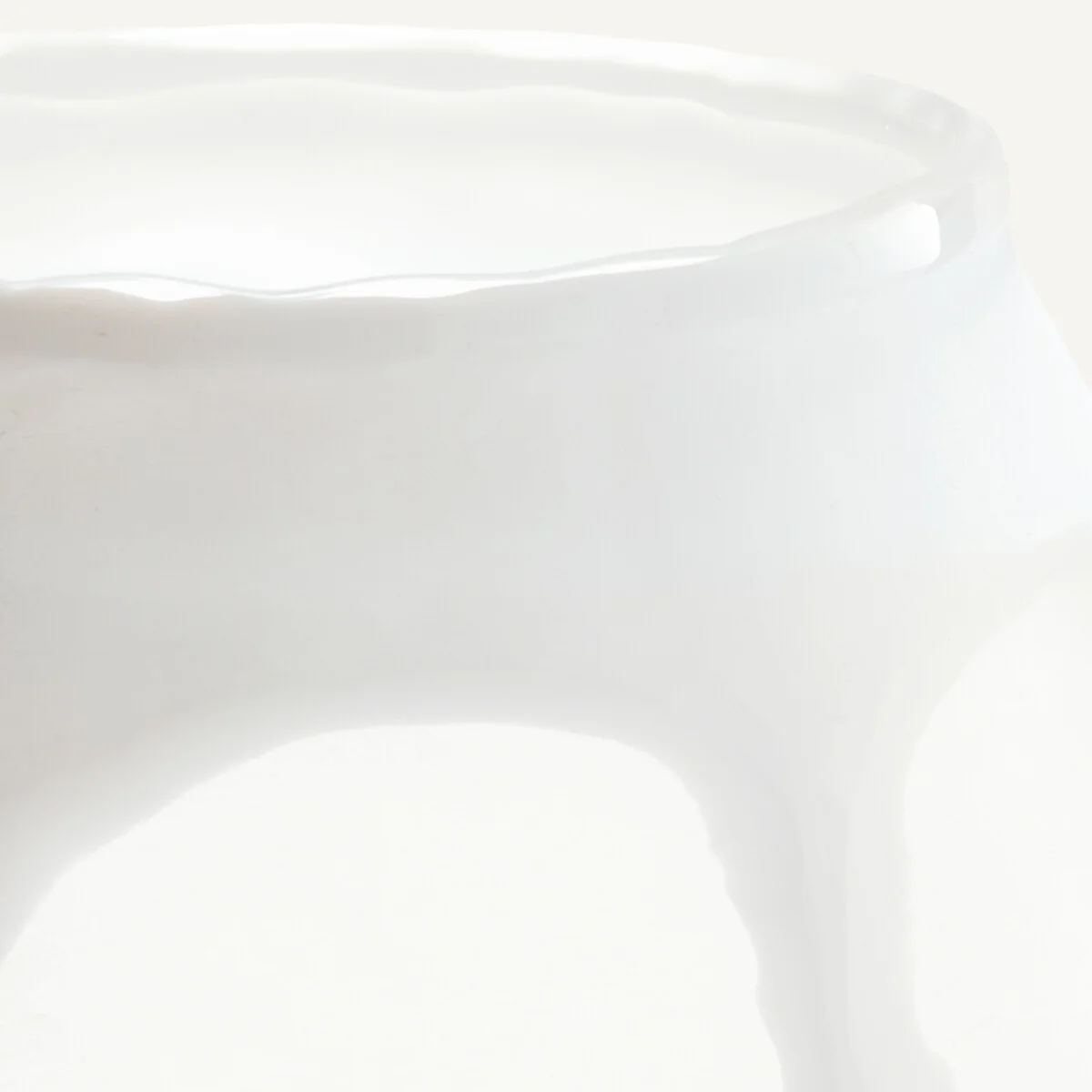 Arca Frosted Glass Vase, H28cm – image 3