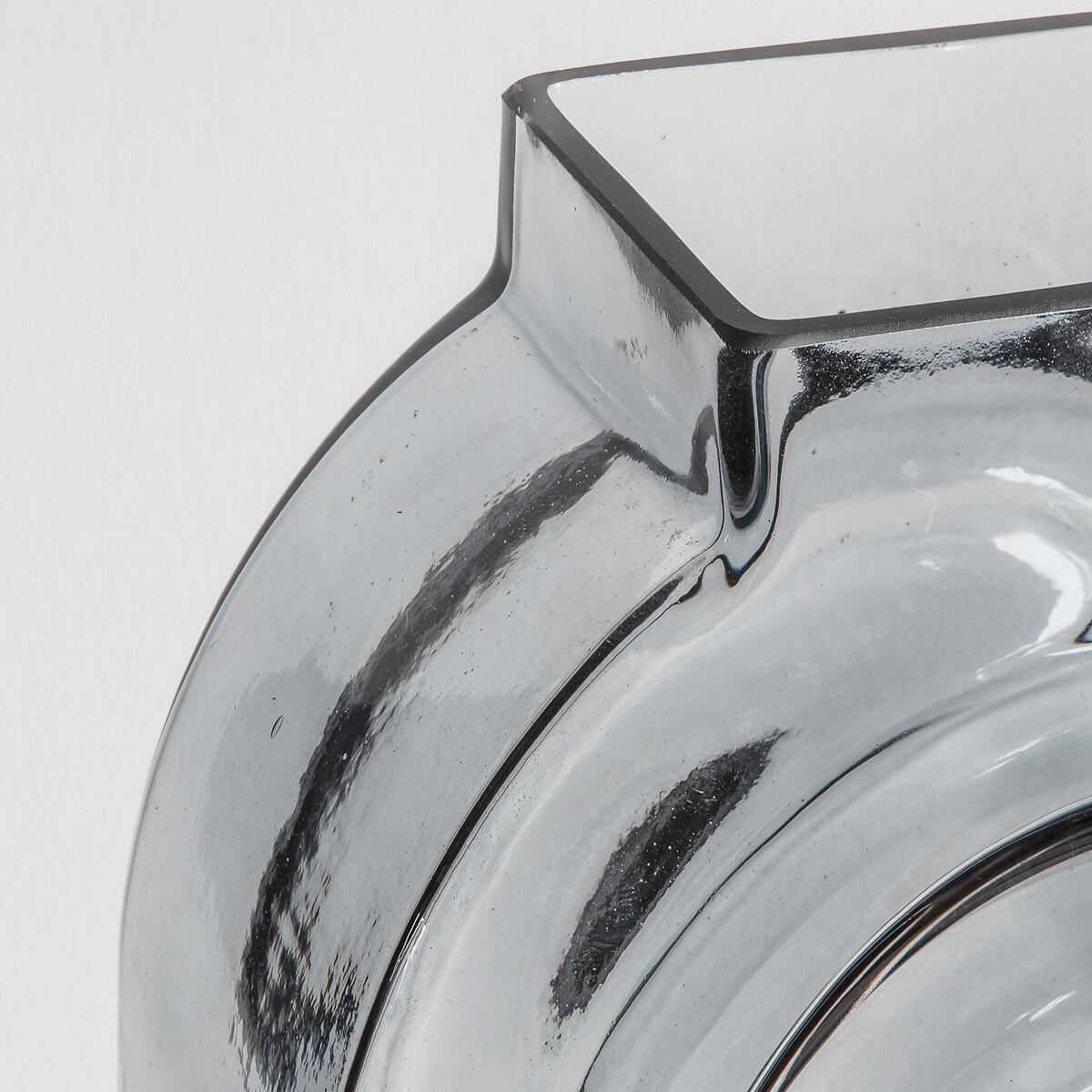 30cm Grey Glass Vase – image 3
