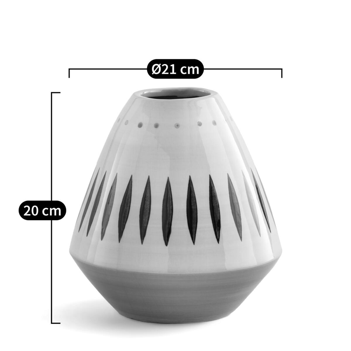 Provence 20cm High Ceramic Vase – image 6