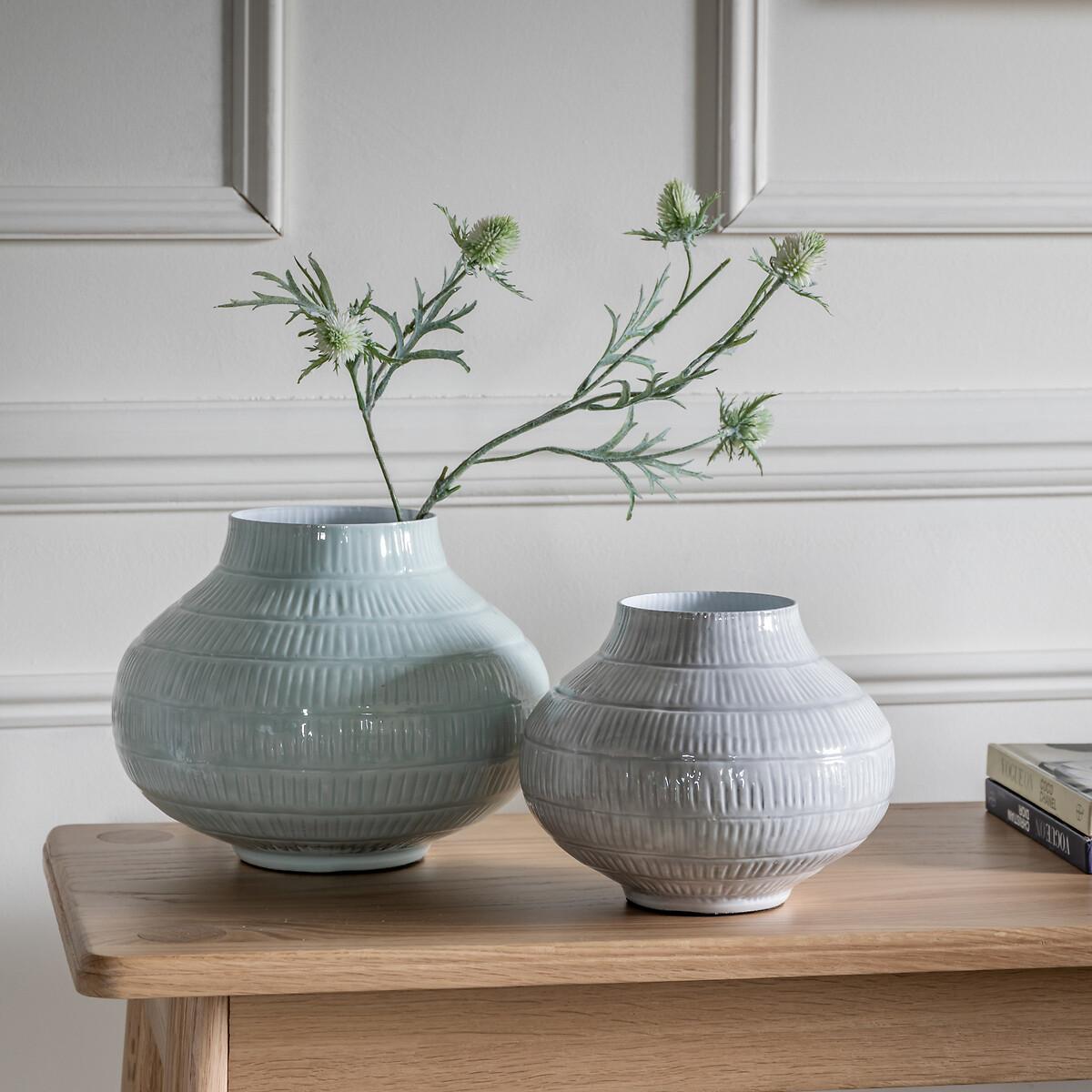 16cm Walton Textured Iron Vase – image 2
