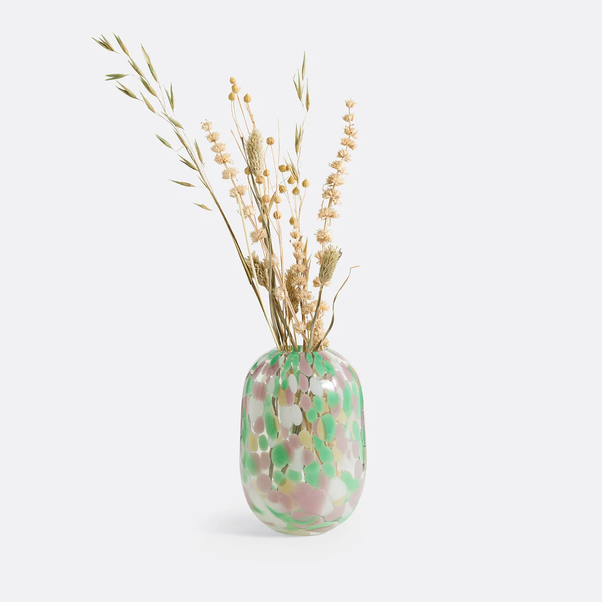 Miaro 15cm High Spotted Glass Vase – image 3