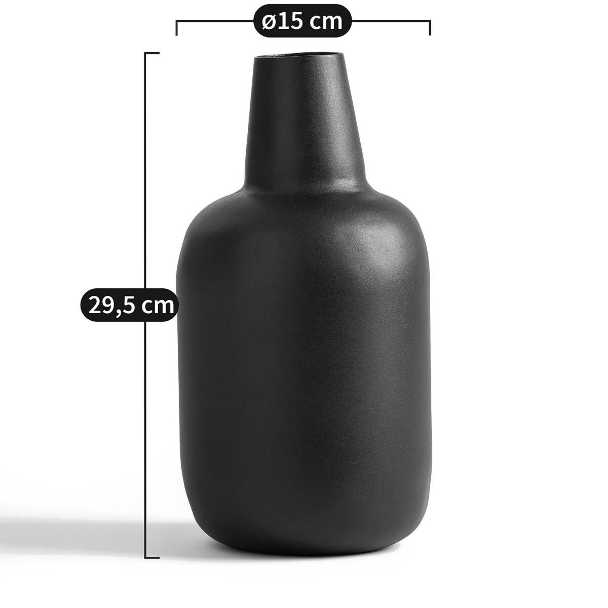 Anaïa 29.5cm High Metal Vase – image 7