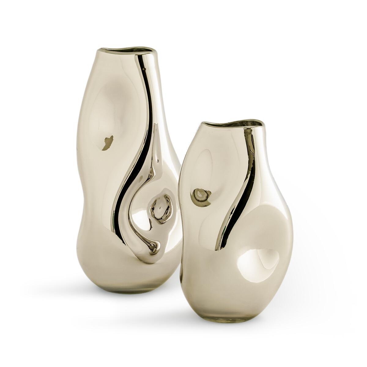 Cozi 50cm High Hand-Blown Metallic Glass Vase – image 5