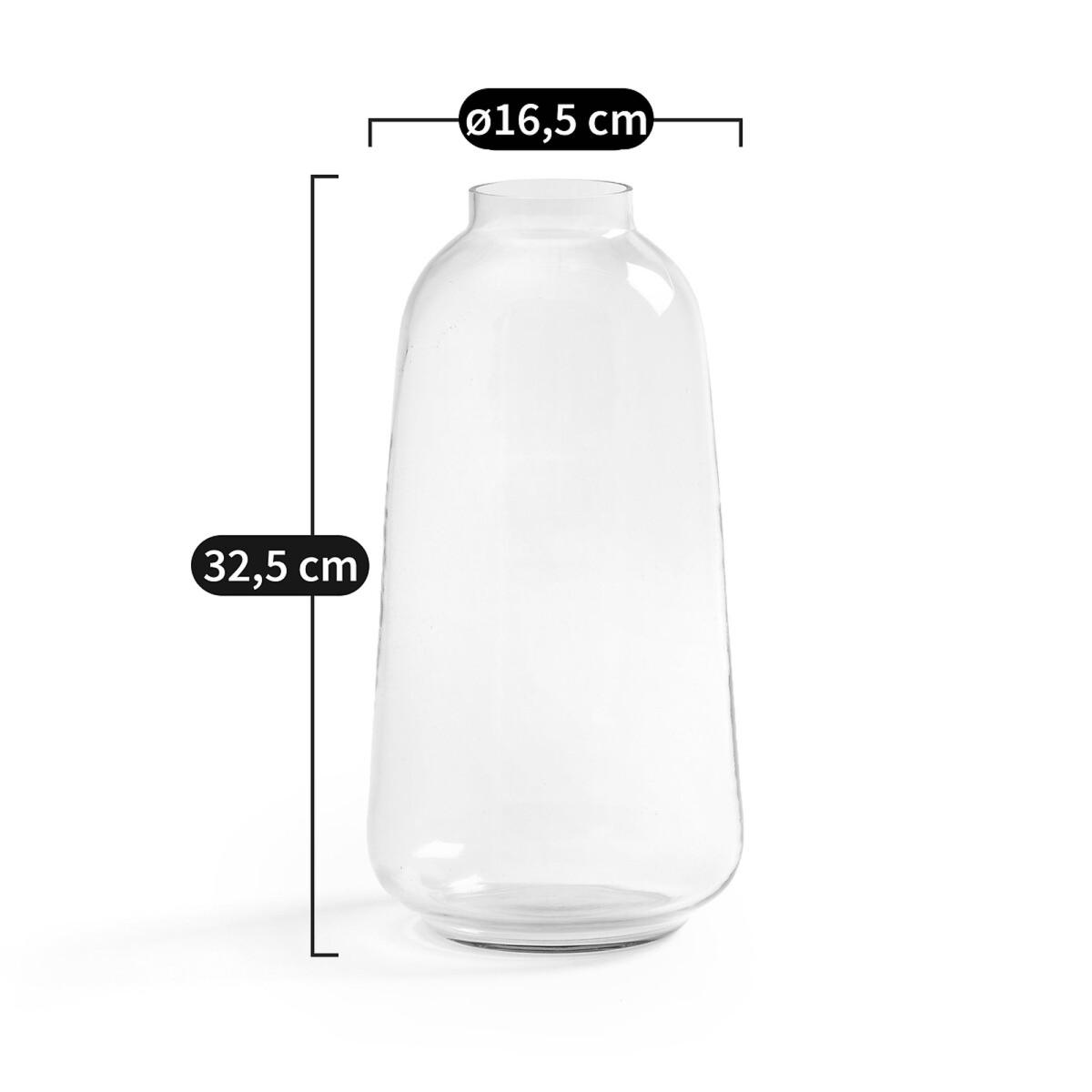 Vase en verre H32,5 cm, Tamagni – image 13