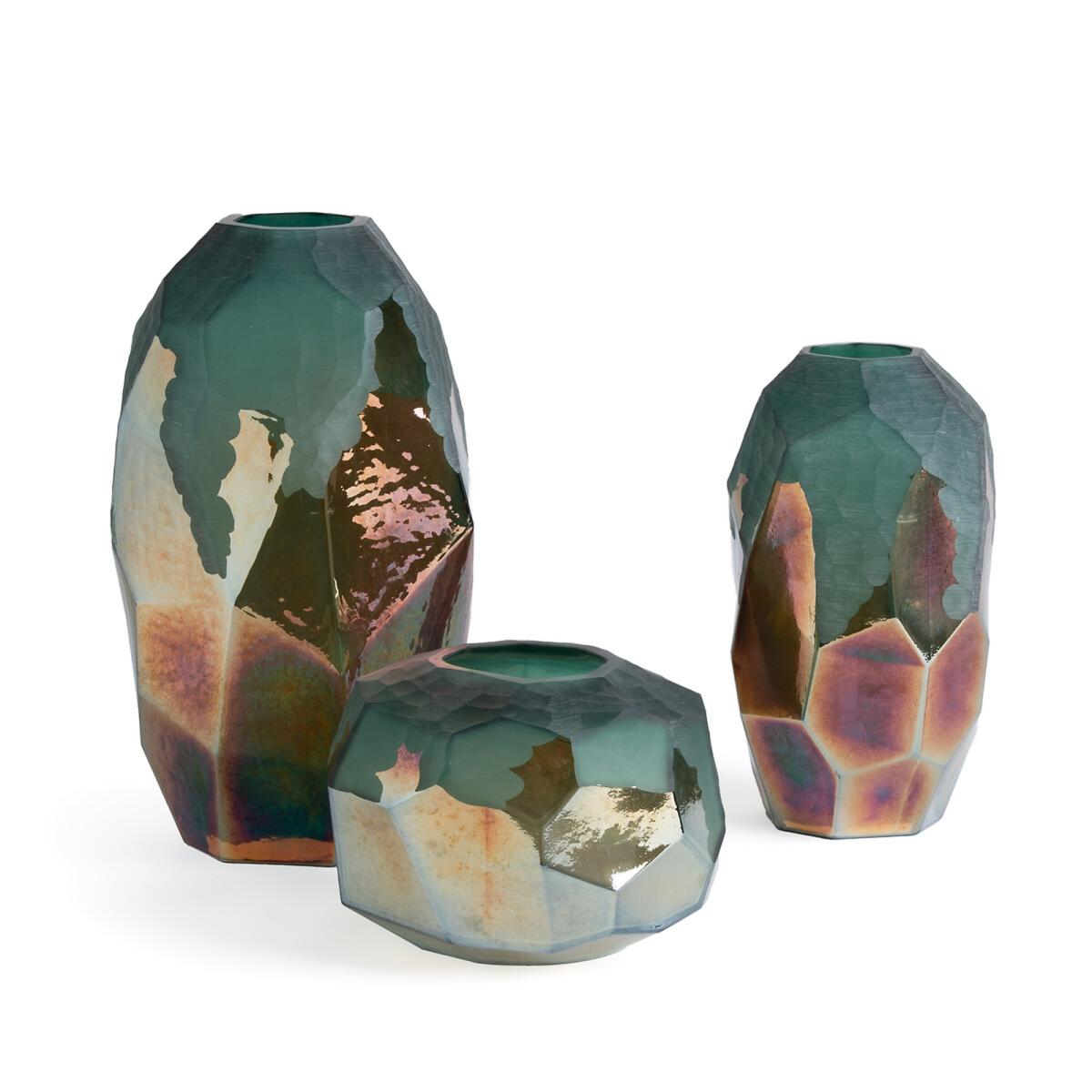 Opale Glass Vase, H36cm – image 4