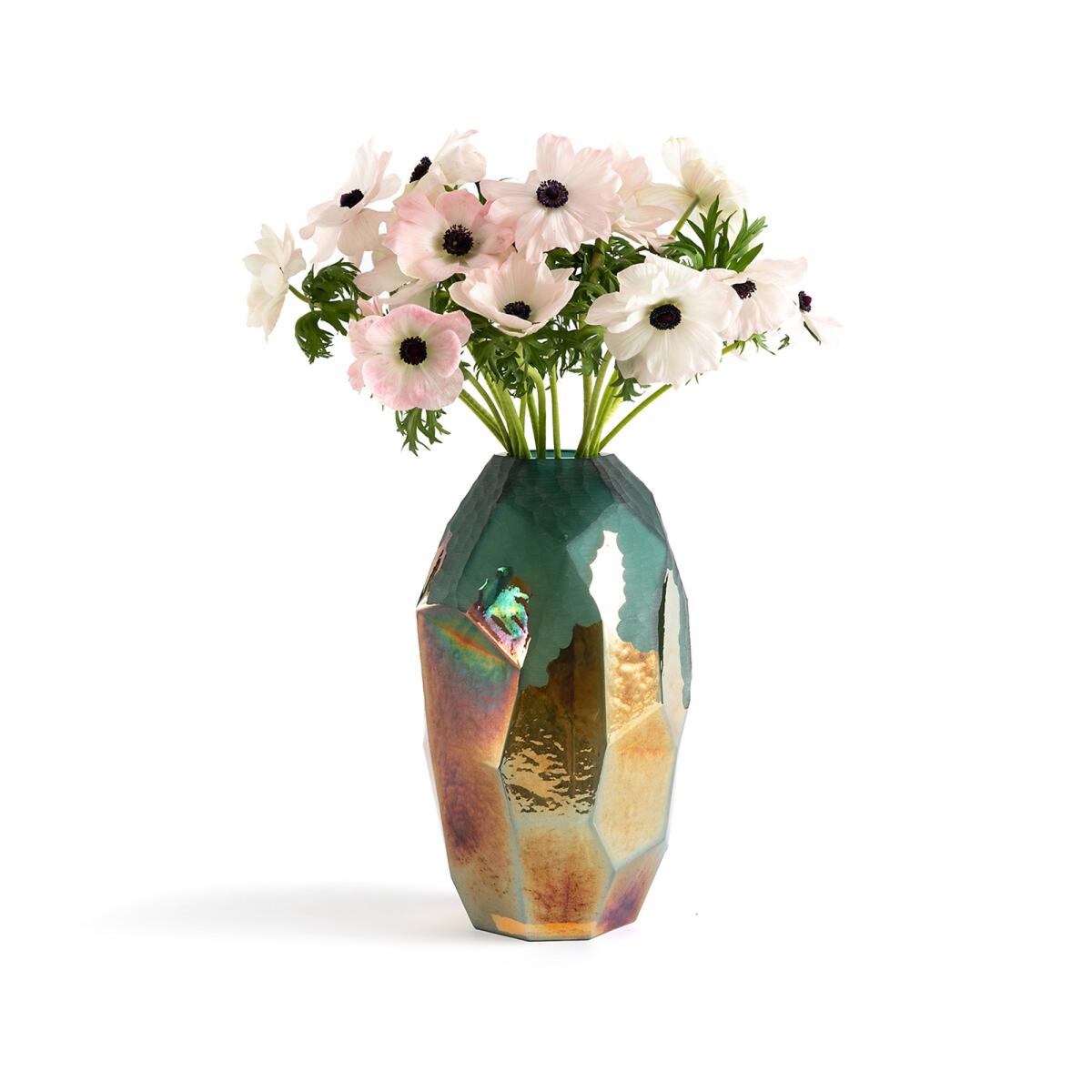 Opale Glass Vase, H36cm – image 5