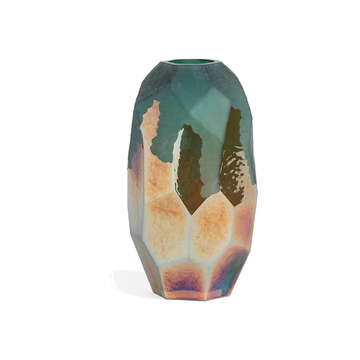 Opale Glass Vase, H36cm – image 1