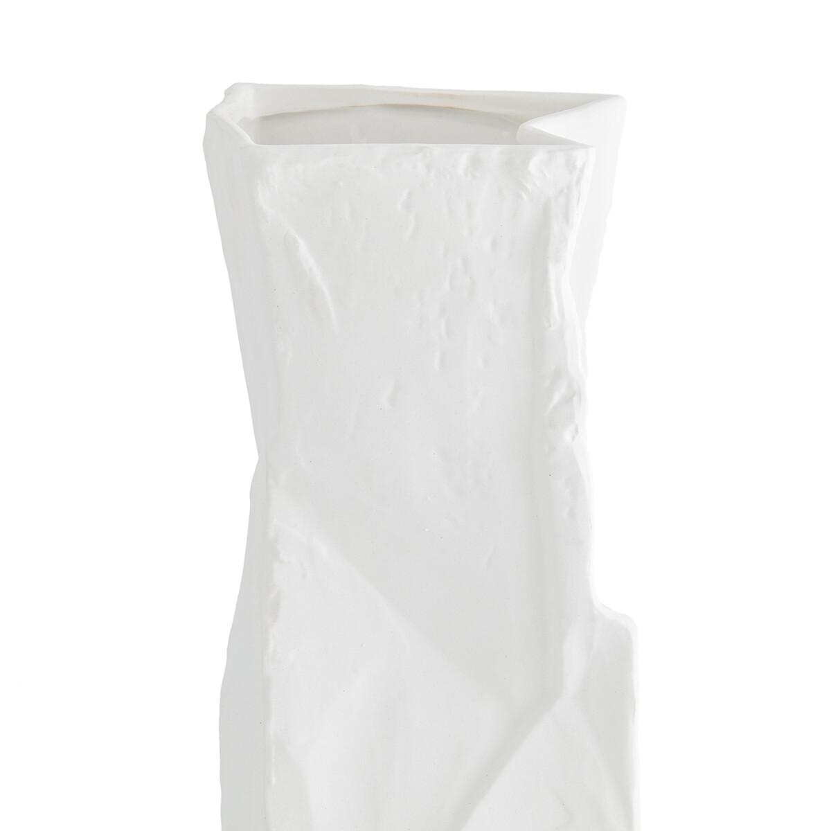 Risa 51cm High Geometric Matte Ceramic Vase – image 2