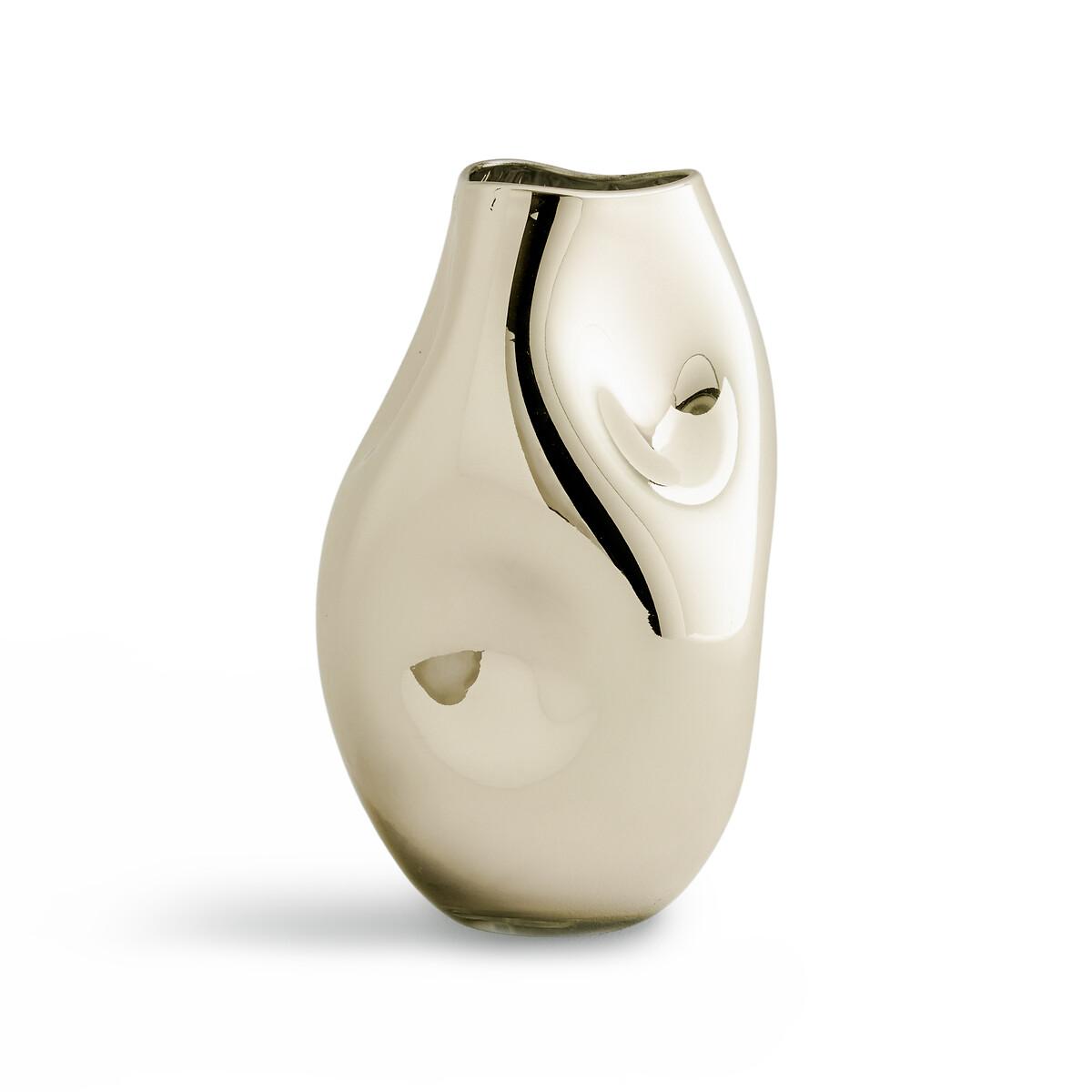Cozi 35cm High Hand-Blown Metallic Glass Vase – image 2