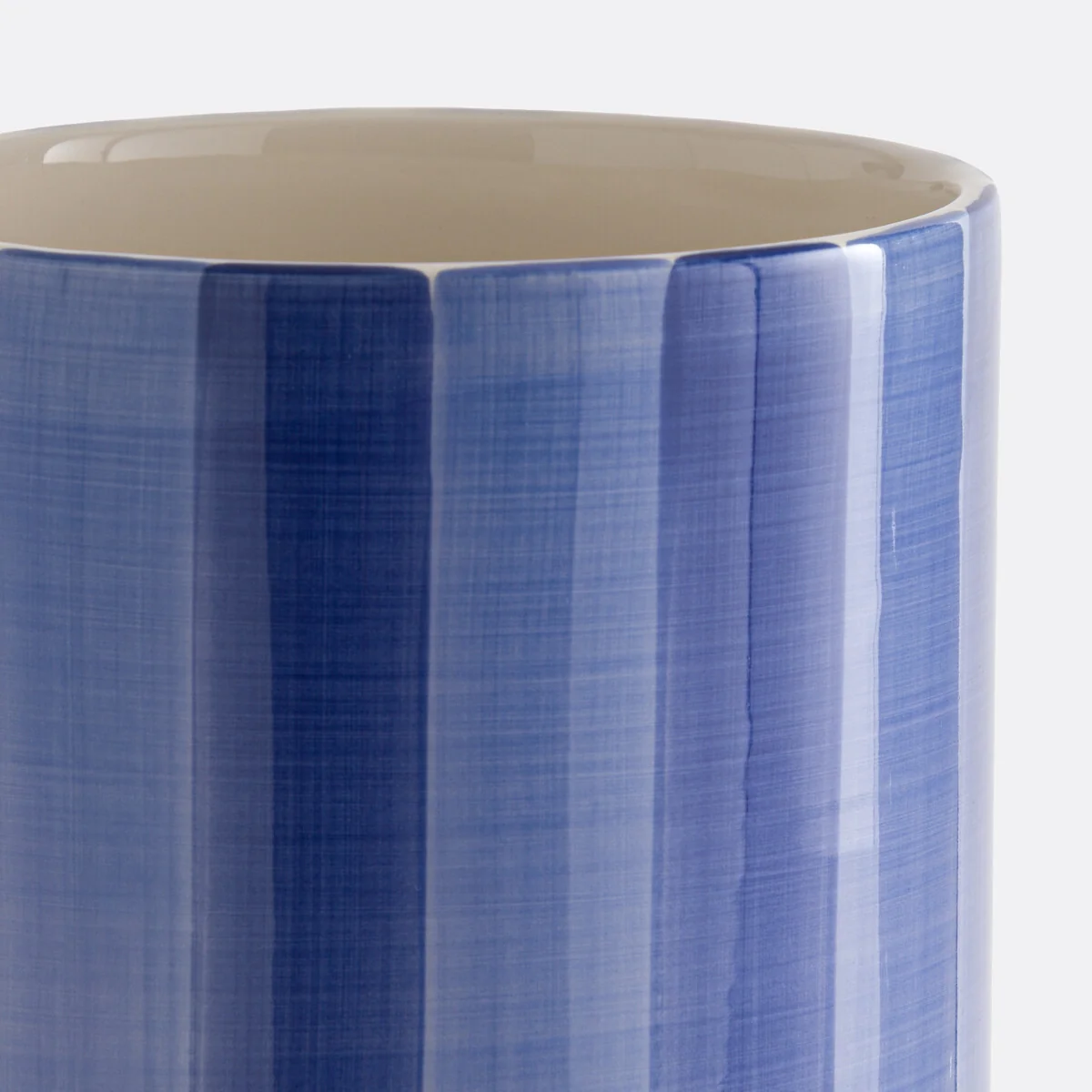 Jaoma Striped Ceramic Vase Height 25cm – image 3