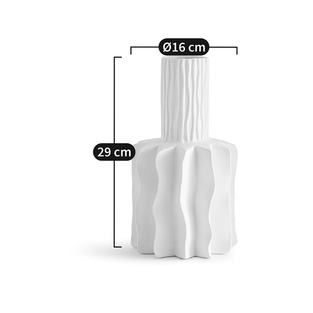 Polia H29cm Matte Ceramic Bottle Vase – image 5