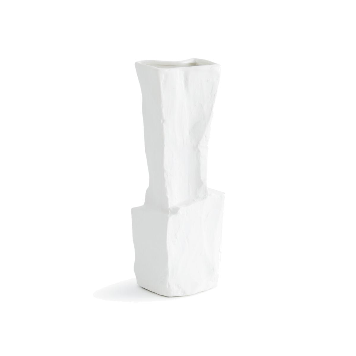 Risa 30cm High Geometric Ceramic Vase – image 1