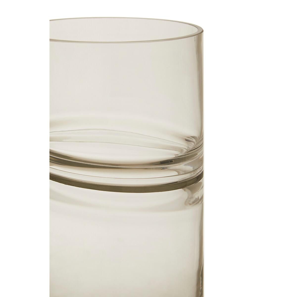 30cm Clear Glass Vase – image 3