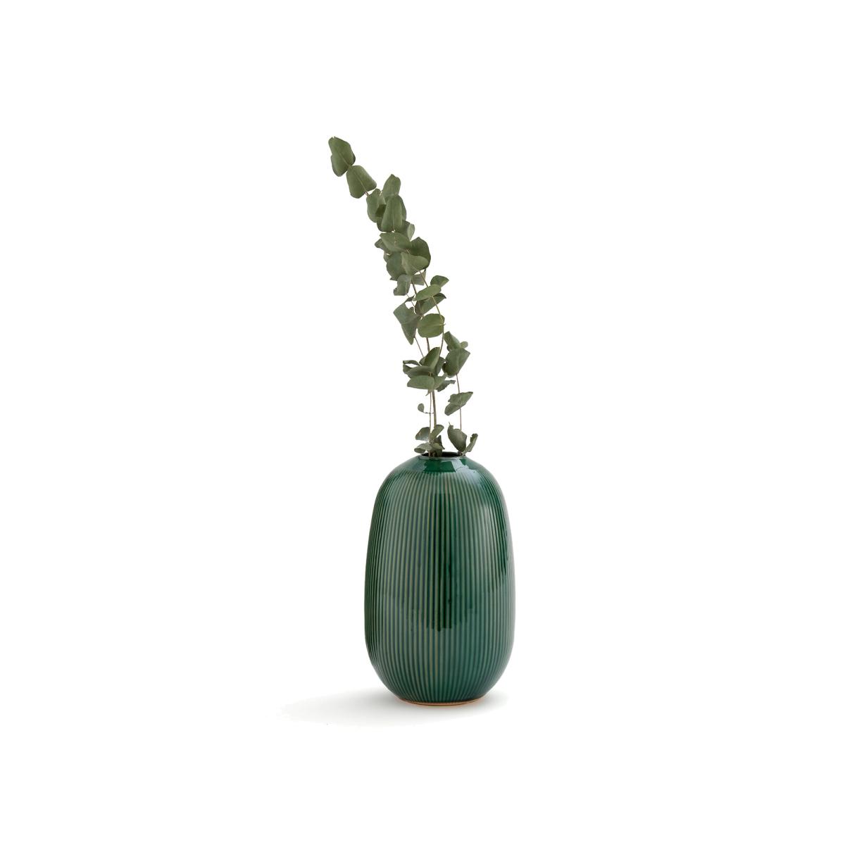 Estria Ceramic Vase. – image 1