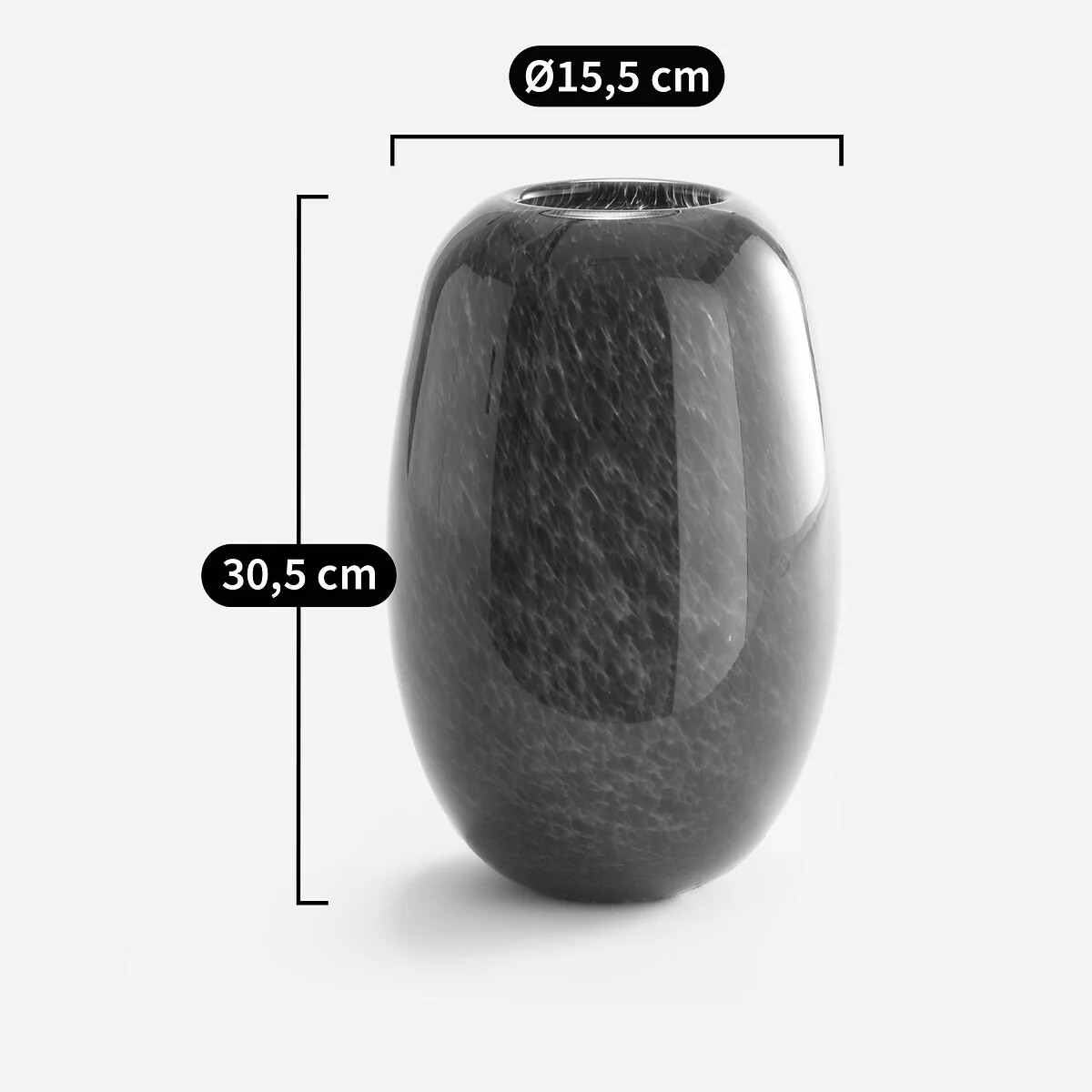 Stine Blown Glass Vase H30.5cm – image 6