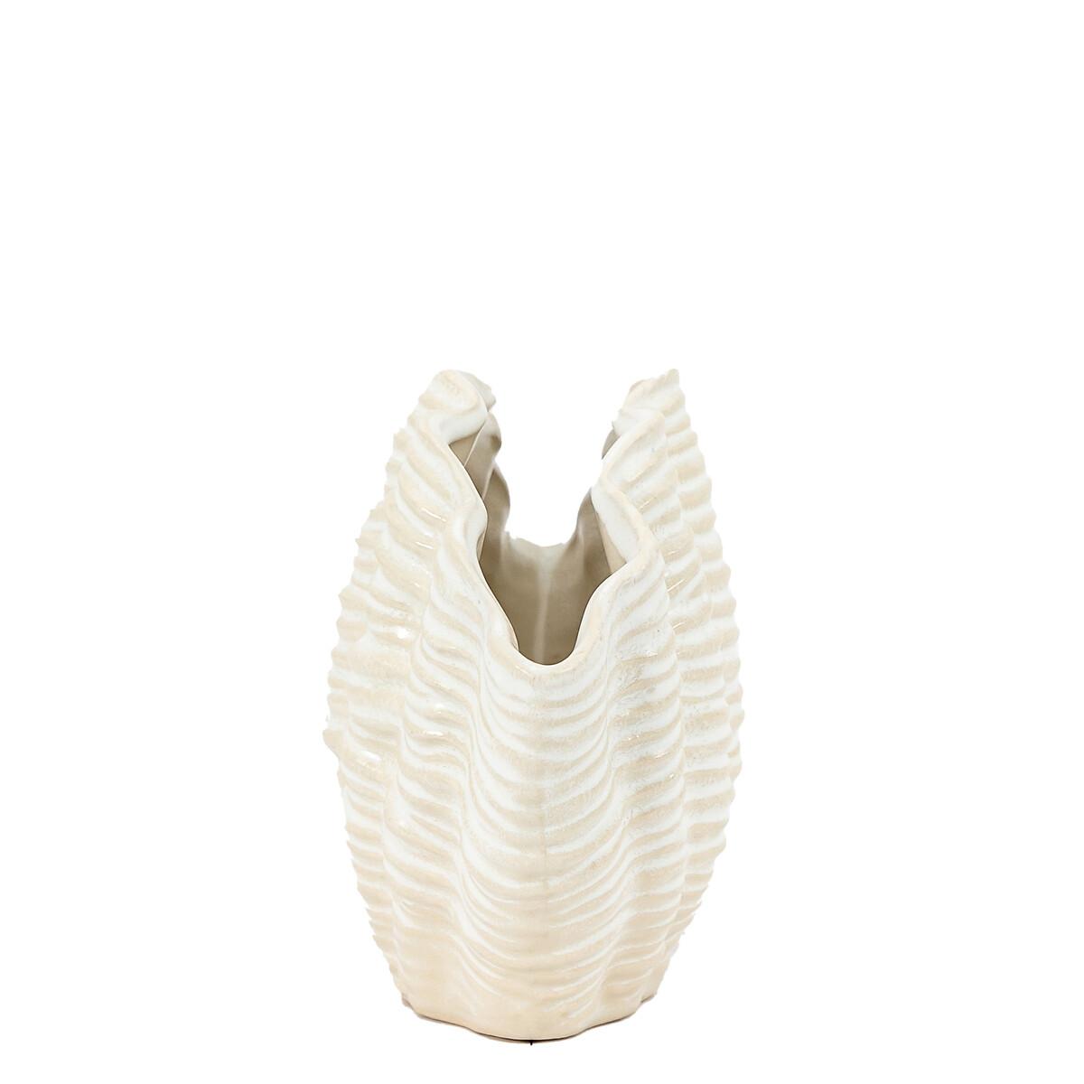 24cm Seashell Stoneware Vase – image 3
