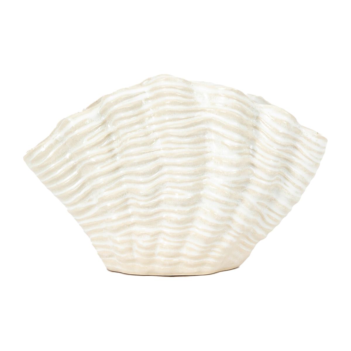 24cm Seashell Stoneware Vase – image 1