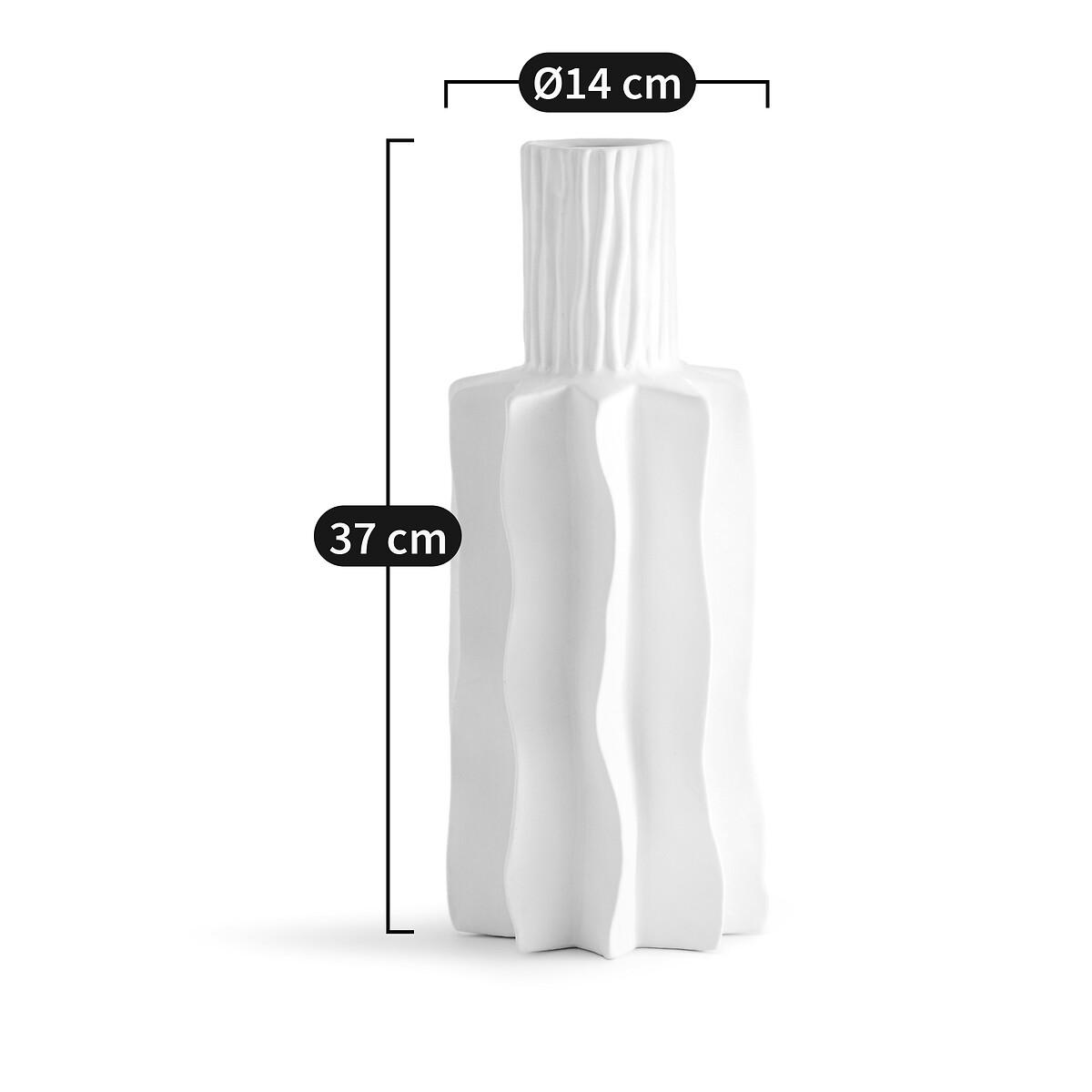 Polia H37cm Matte Ceramic Bottle Vase – image 5
