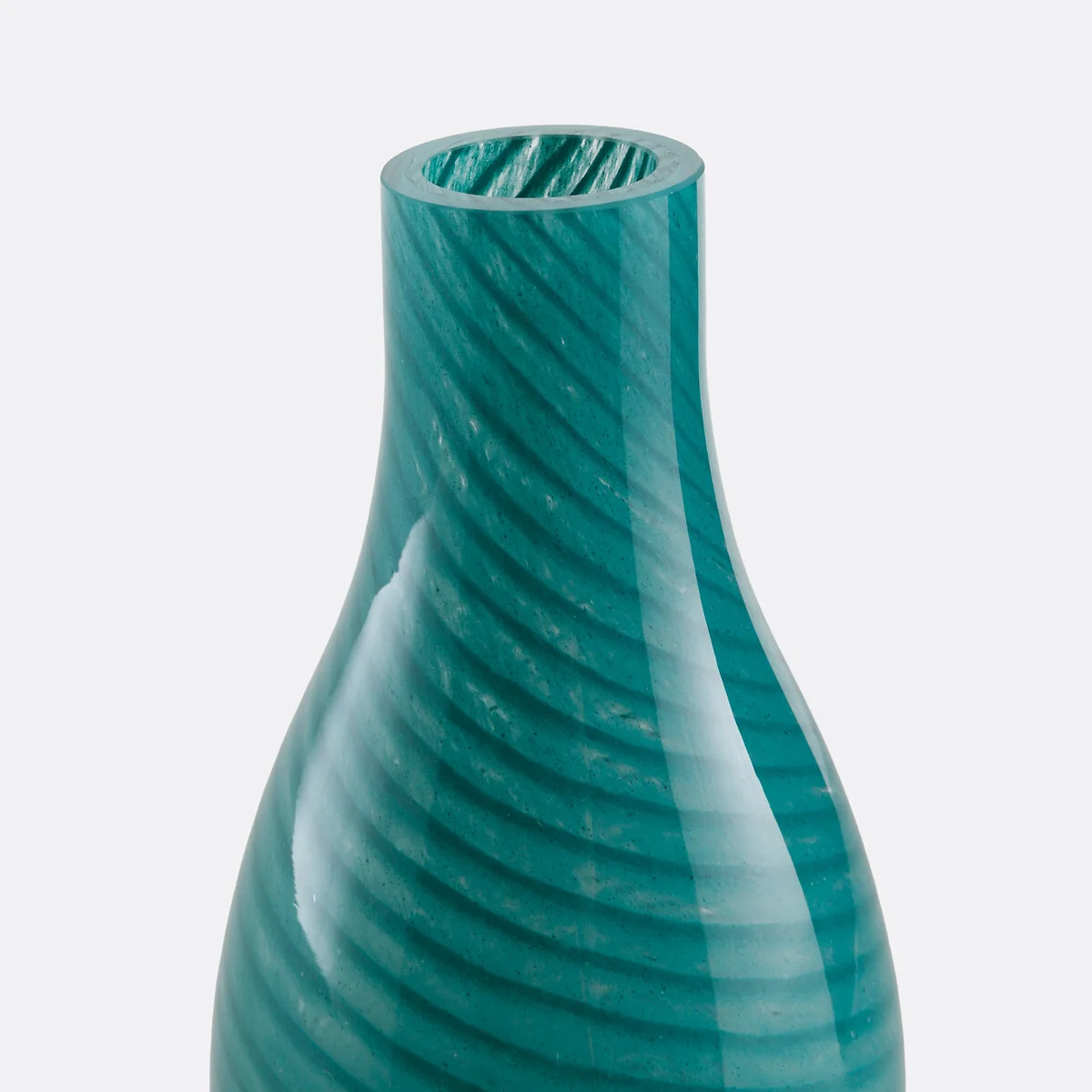 Marlia Striped Glass Vase, Height 14.3cm – image 3