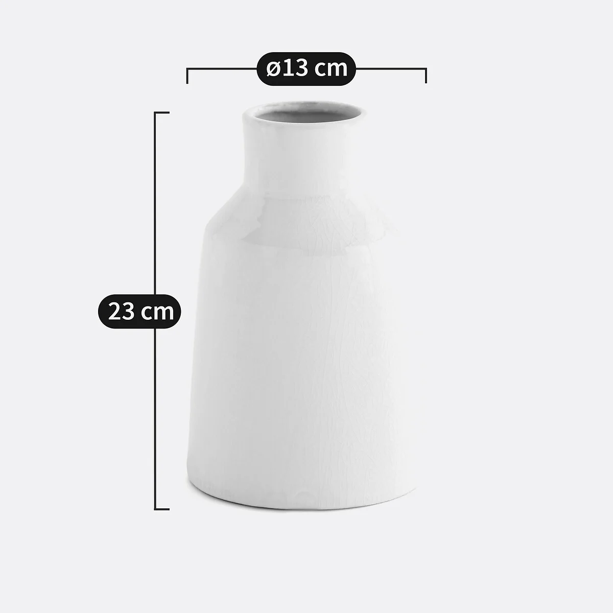 Pastela 23cm High Ceramic Vase – image 4