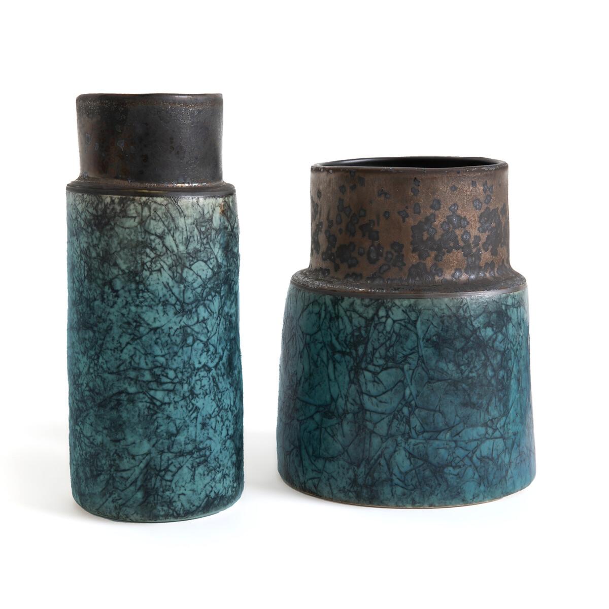 Altadill 27cm High Enamelled Stoneware Vase – image 3