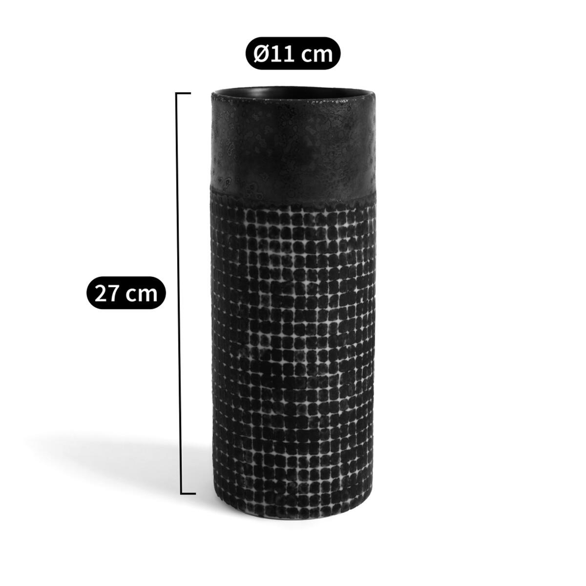 Altadill 27cm High Enamelled Stoneware Vase – image 8