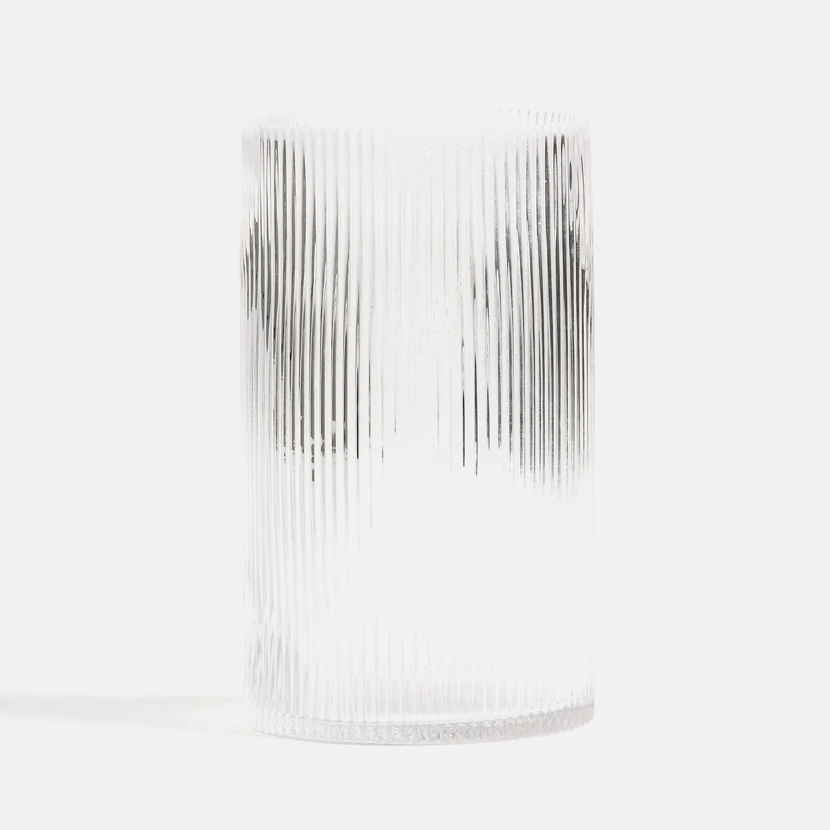 Afa Straight Grooved Glass Vase – image 2
