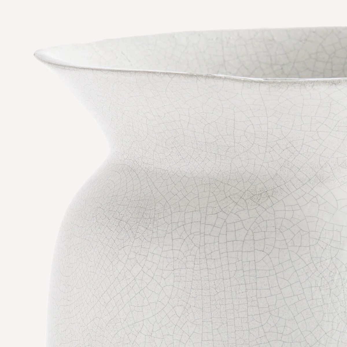 Estre Vase in Cracked Earthenware H46cm – image 3